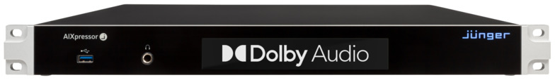 Junger AIXpressor Dolby Logo
